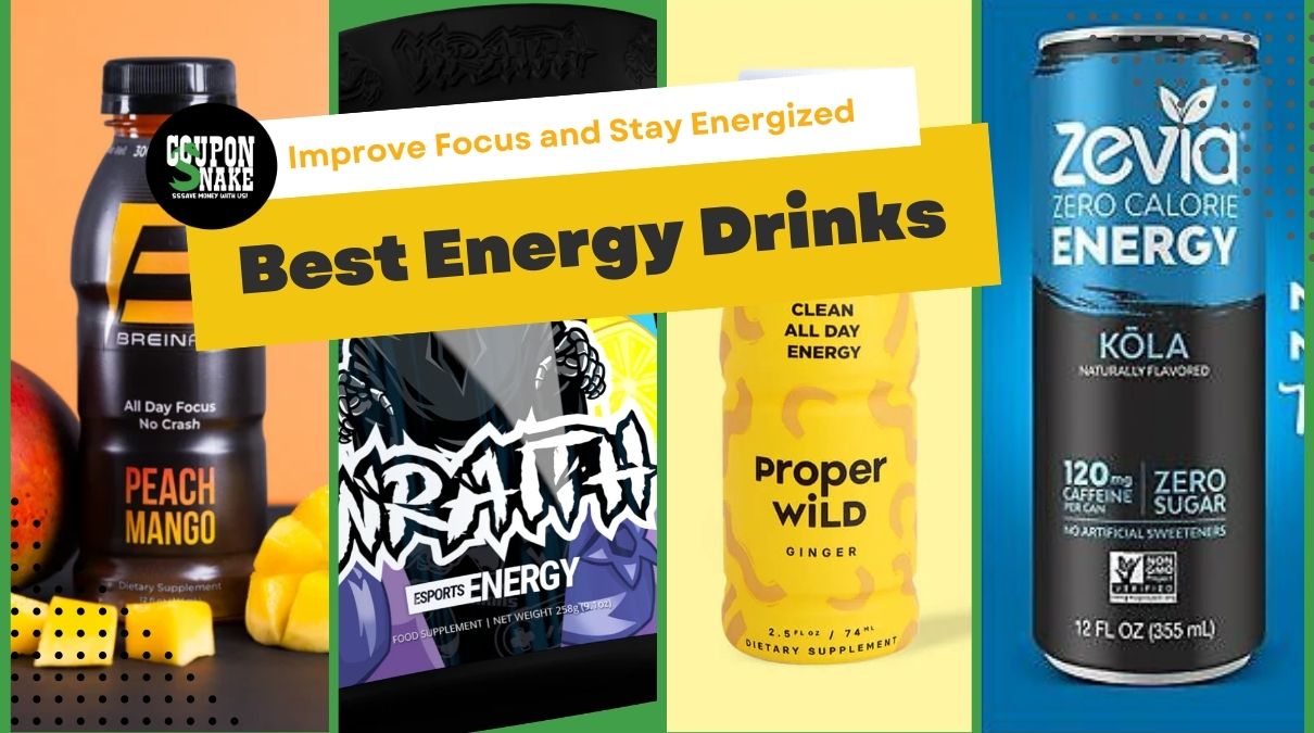 Best Energy Drinks: Improve Focus During Study Sessions and Major Projects