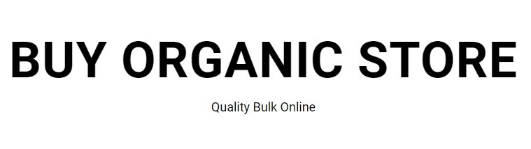Buy Organic Store South Africa Logo