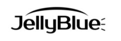 Jelly Blue Earbuds Logo