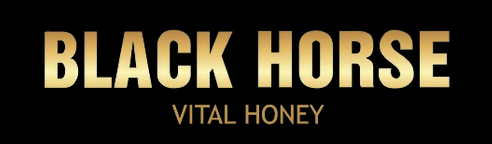 Black Horse Vital Honey Logo
