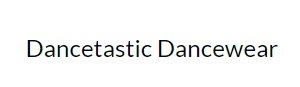 Dancetastic Dancewear Logo