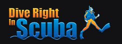 Dive Right in Scuba Logo