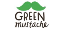 Green Mustache Snacks Logo