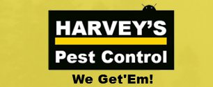 HARVEY'S Pest Control Logo